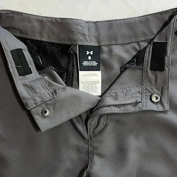 Boys Under Armour Golf Medal Play Short , Graphite, Size 6, NWT - Picture 7 of 11